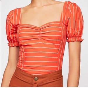 Free people rose garden top